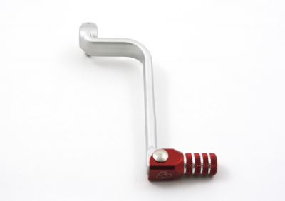 TBParts - +1 Folding Aluminum Gear Shifter in Red for KLX110 DRZ110 05 & Up