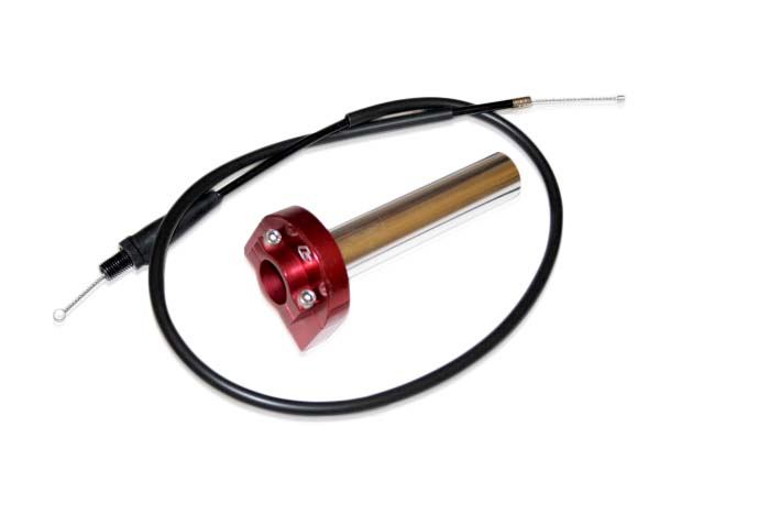 TBParts - 1/4  Billet Throttle with cable XR100 XR80 CRF100