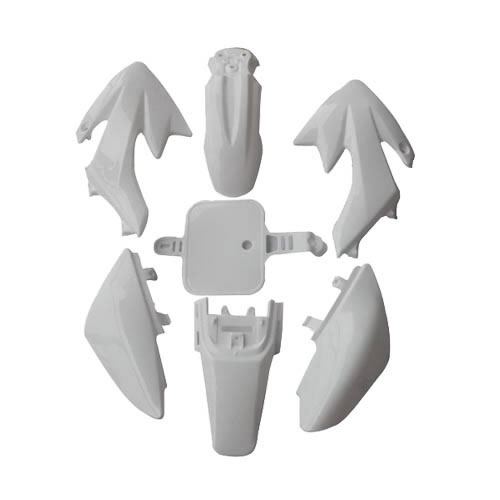 Pit bike and CRF50 Plastic set - WHITE