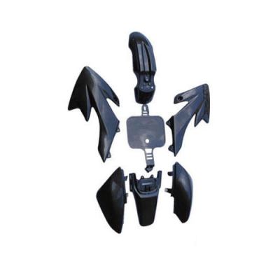Pit bike and CRF50 Plastic set - BLACK