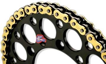 Renthal -  R1 Works Gold Chain 420 x 130 Length R1 [C246]