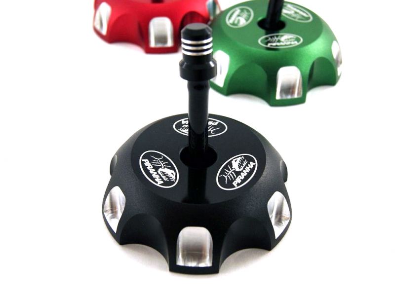 Piranha - Billet Gas Cap for KLX110 CRF50 in Black