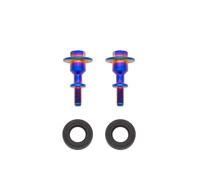 TBparts - Ti Anodized Cylinder Head Cover Bolt and Seal Kit  for CRF110