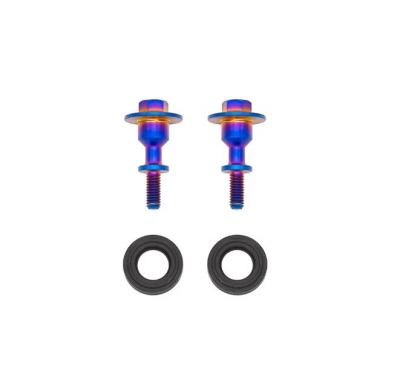 TBparts - Ti Anodized Cylinder Head Cover Bolt and Seal Kit  for CRF110