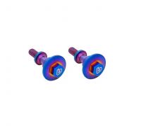 TBparts - Ti Anodized Cylinder Head Cover Bolt and Seal Kit  for CRF110 - photo 2