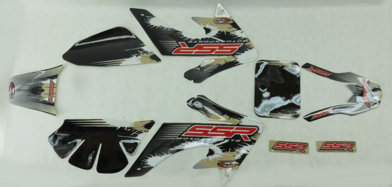 SSR OEM Sticker Graphics set -SSR70cc-125cc  50 Base