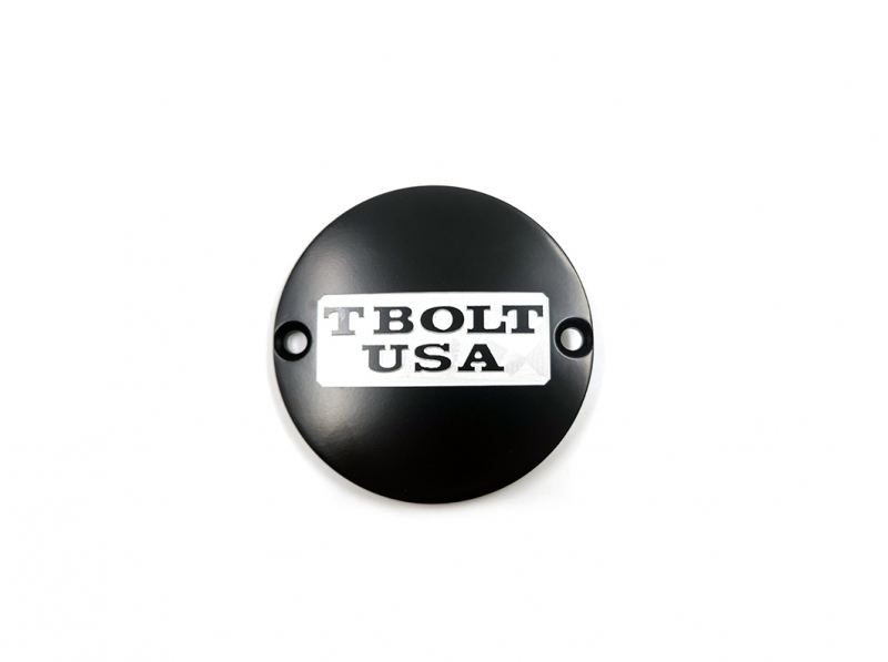 Piranha YX 90 Small Round Clutch Cover with TBoltUSA Logo