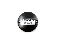 Piranha YX 90 Small Round Clutch Cover with TBoltUSA Logo - photo 1