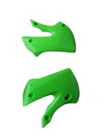 Acerbis - Radiator Scoop Set - KLX110 02-09 Green - photo 1