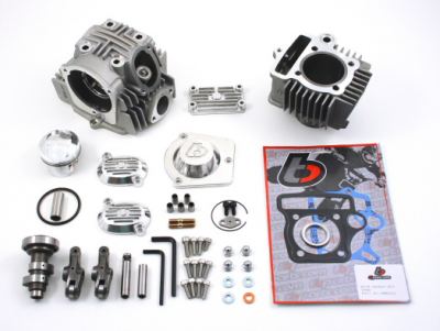 TBParts - Roller Rocker Race Head V2 88cc Big Bore Kit  XR70 & CRF70
