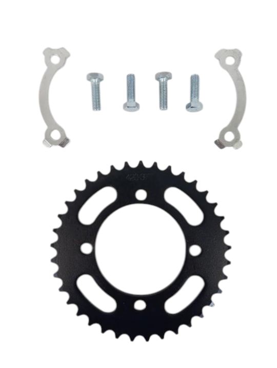 Steel Rear sprocket  37T x 420 (76mm)