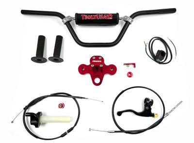 Tall Handlebar Kit for XR50 & CRF50 with Piranha Clamp