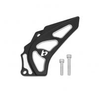 TBparts - CNC Billet Aluminum Sprocket Guard Anodized Black for Kawasaki KLX140 - photo 1