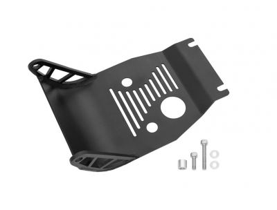 TBparts - Skid Plate Aluminum Black for KLX110