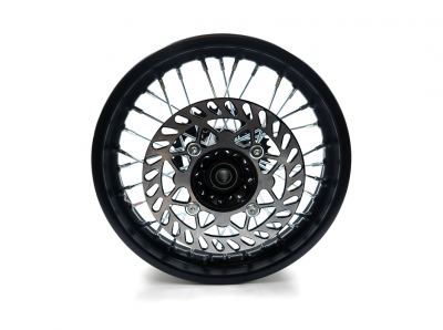 Pit Bike 12" Rear wheel  Black Hub
