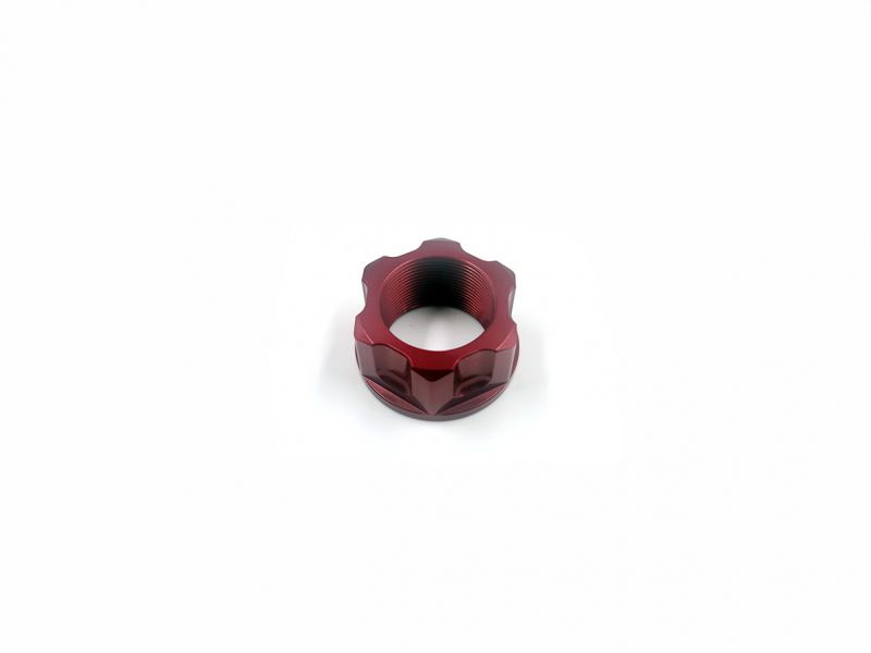 TRC - Steering Stem Nut in Red