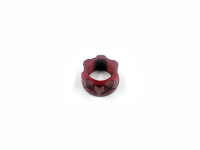 TRC - Steering Stem Nut in Red