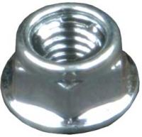 Non-Serrated Hex Flange Nuts 10/pk - M6 x 10mm Hex - photo 2