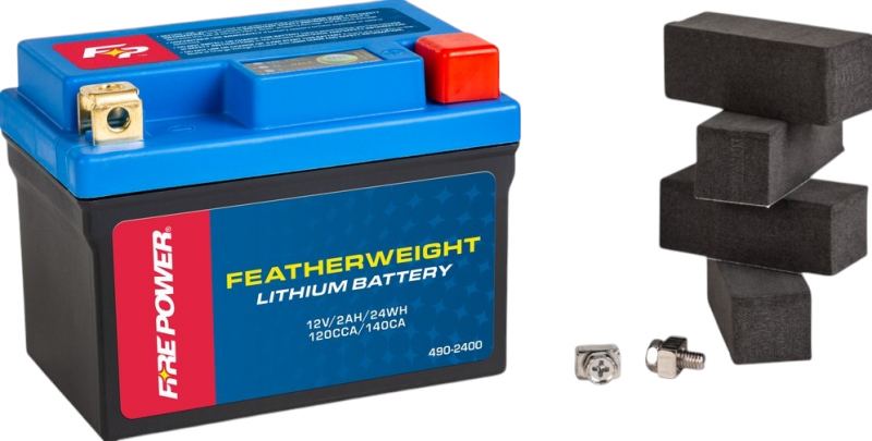 Firepower - Featherweight Replacement Battery 12V 120CCA for KLX110 KLX140 CRF110 CRF125