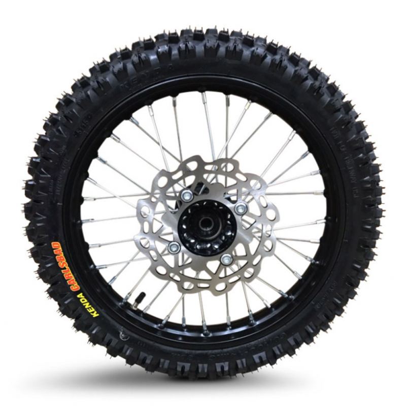 Piranha - 14IN Front Kenda Wheel w/ Black Hub