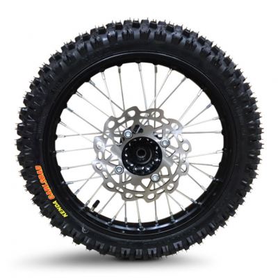 Piranha - 14IN Front Kenda Wheel w/ Black Hub