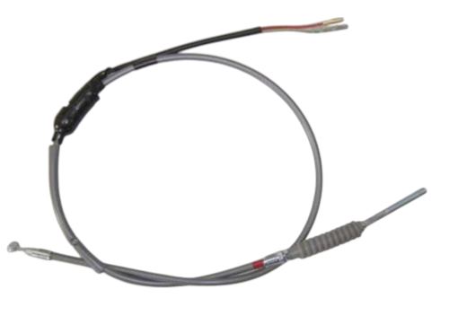 HONDA Z50 K1 K2 REPRODUCTION GRAY FRONT BRAKE CABLE WITH SWITCH