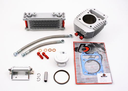TBParts - 186cc Big Bore Kit with Oil Cooler Honda MSX125 GROM and Monkey 2014-2020