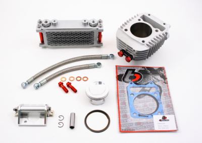 TBParts - 186cc Big Bore Kit with Oil Cooler Honda MSX125 GROM and Monkey 2014-2020