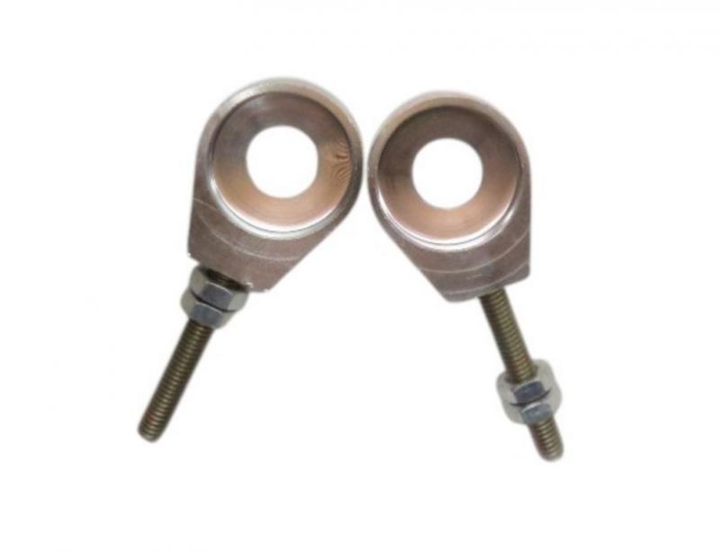 Pit Bike Chain Adjusters 12mm Silver