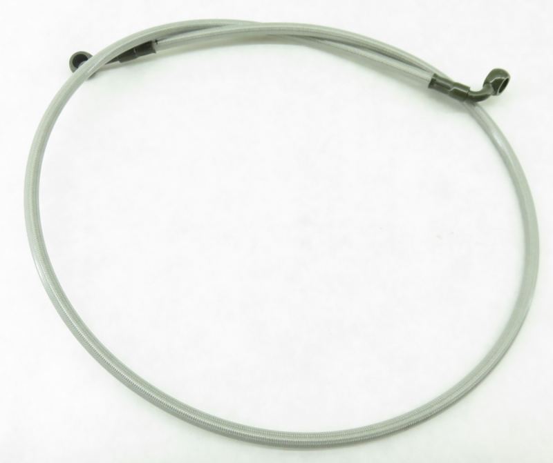 Hydraulic Front Brake Line 1200mm 10mm ends 90 degree bend on one side