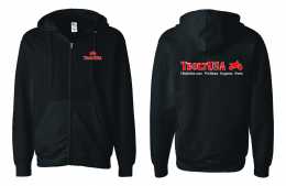 TBoltUSA Hoodie with Full Zipper - Large