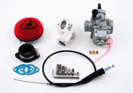 TBParts - Mikuni VM26 Carb Kit <br> for KLX110 and DRZ110 with Race Head