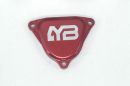 MBMX - Billet Aluminum Cam Cover in Red for CRF125 2019-Present