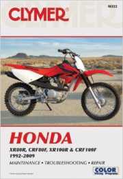 Clymer - Manual for Honda XR80R CRF80F XR100R & CRF100F from 1992-20091