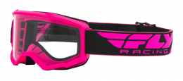 **HOLIDAY DEAL ** ONE PER CUSTOMER - Fly - Adult Focus Goggle - Pink/w clear lens1