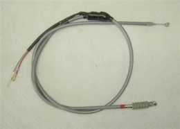 HONDA Z50 K2 MINITRAIL REPRODUCTION GRAY REAR BRAKE CABLE WITH SWITCH