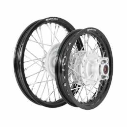 TBParts - Complete Wheel Assembly Set with Aluminum Rims and HD Spokes for Honda CRF1101