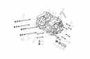 Daytona Anima 150 and 190 4V O.E.M. Crankcase Part #10 Right Case Clutch side Daytona Anima 150 and 190 4V O.E.M. Crankcase Part #10 Right Case Clutch side1