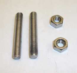 Stainless Exhaust stud set 6mm1