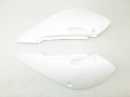 UFO - Side Number Plates in White for KLX110 2002-2009