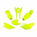 UFO - Complete Plastics Kit for KLX110 2010-Present in Flo-Yellow