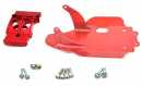 MB-MX - Red Billet Cradle and Skid Plate Set for CRF110 MB-MX - Red Billet Cradle and Skid Plate Set for CRF1101