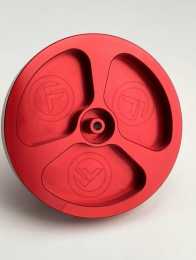 MOTIV MX - Billet Gas Cap in Red for CRF125 and CRF110 <br> 2019-present1
