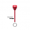 TBparts - Billet Dipstick in Red for KLX140 TBparts - Billet Dipstick in Red for KLX1401