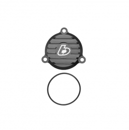TBparts - Billet Oil Filter Cover in Black for KLX1401