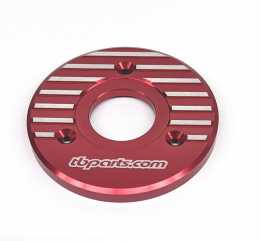 .TBParts - Billet Ignition Cover in Red  for KLX110 and KLX110L 2010 - present1