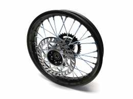 Pit Bike 14" Rear Wheel (Black Hub)1
