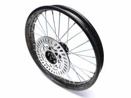 Pit Bike 17" Front wheel (Black Hub)1