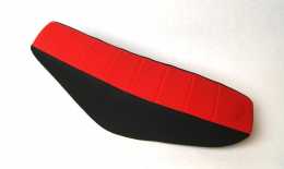 Red and Black Pleated Pit Bike Seat CRF501