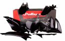 Polisport - Plastic Kit in Black for Honda CRF110 2013-20181